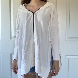 Free People We the Free Zip-Up Sweatshirt